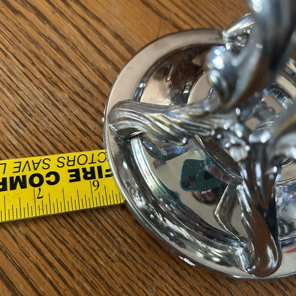 Vintage Ornate ROYAL QUALITY SILVER Tilting Gravy Boat on Stand with Warmer Tray - Picture 8 of 12